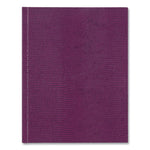 Executive Notebook, 1-Subject, Medium/College Rule, Grape Cover, (72) 9.25 x 7.25 Sheets