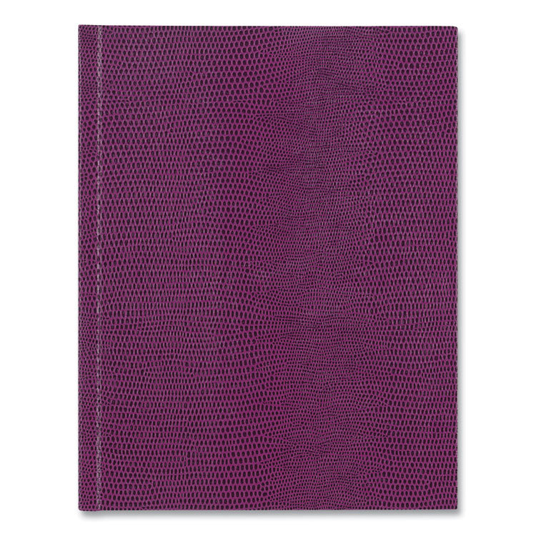 Executive Notebook, 1-Subject, Medium/College Rule, Grape Cover, (72) 9.25 x 7.25 Sheets