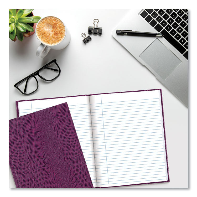 Executive Notebook, 1-Subject, Medium/College Rule, Grape Cover, (72) 9.25 x 7.25 Sheets