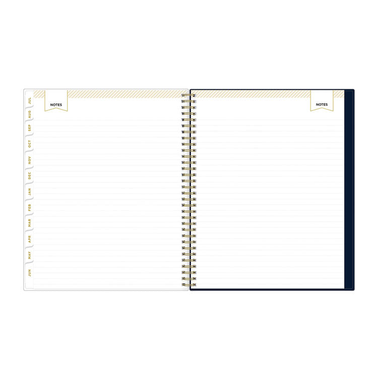 Day Designer Peyton Create-Your-Own Cover Weekly/Monthly Planner, Floral, 11 x 8.5, Navy, 12-Month (July to June): 2025-2026