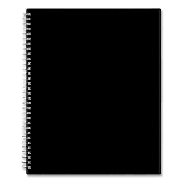 Enterprise Academic Weekly/Monthly Planner, 11 x 8.5, Black Cover, 12-Month (July to June): 2025 to 2026