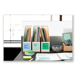 100% Recycled Paper Super Sticky Notes, Unruled, 3" x 3", Assorted Oasis Colors, 70 Sheets/Pad, 12 Pads/Pack