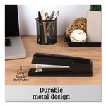 747 Classic Full Strip Stapler, 30-Sheet Capacity, Black
