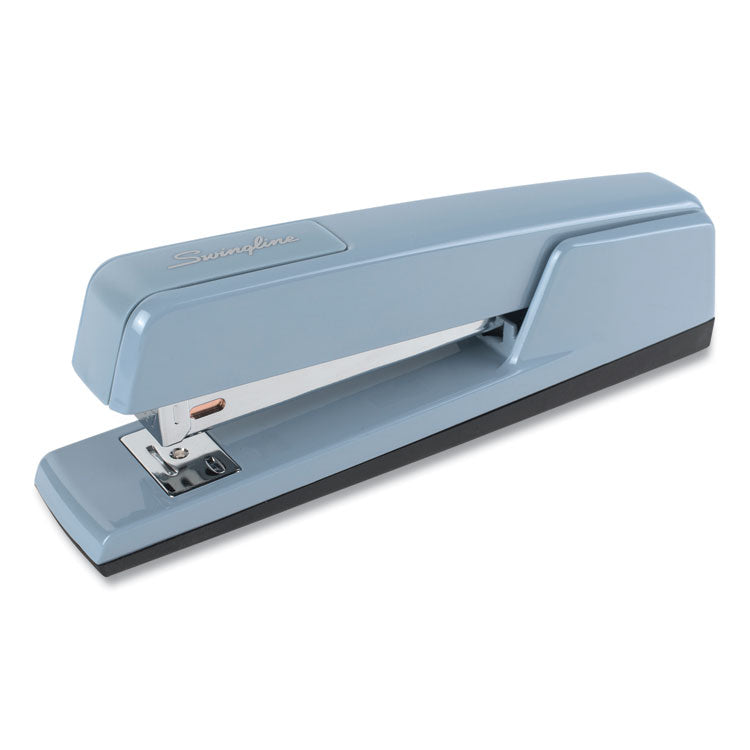 747 Classic Full Strip Stapler, 30-Sheet Capacity, Sky Blue