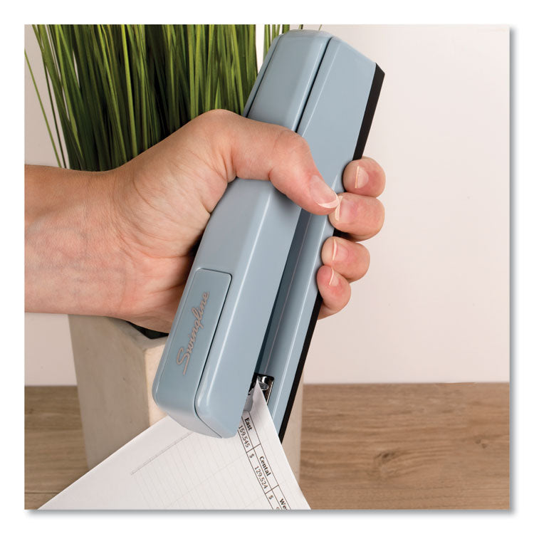 747 Classic Full Strip Stapler, 30-Sheet Capacity, Sky Blue