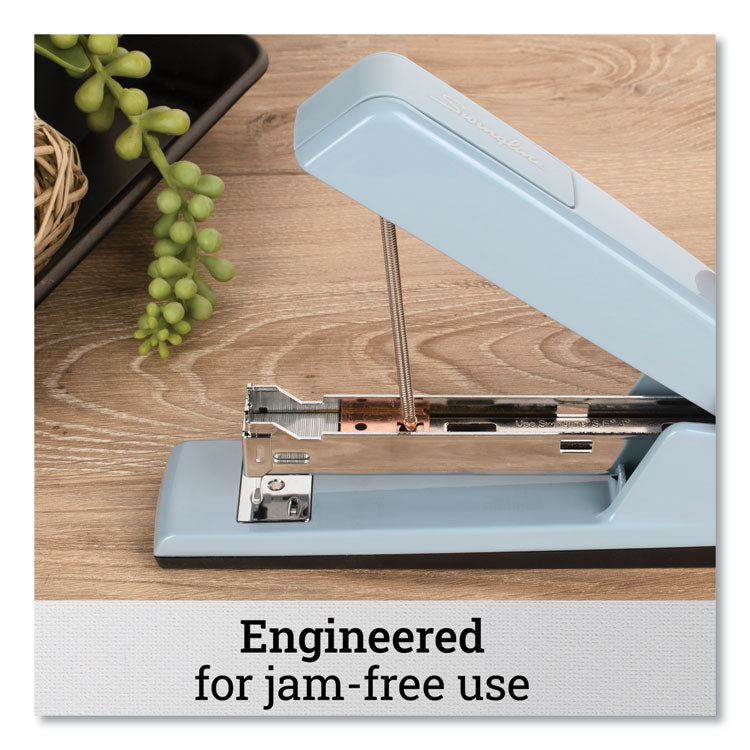 747 Classic Full Strip Stapler, 30-Sheet Capacity, Sky Blue