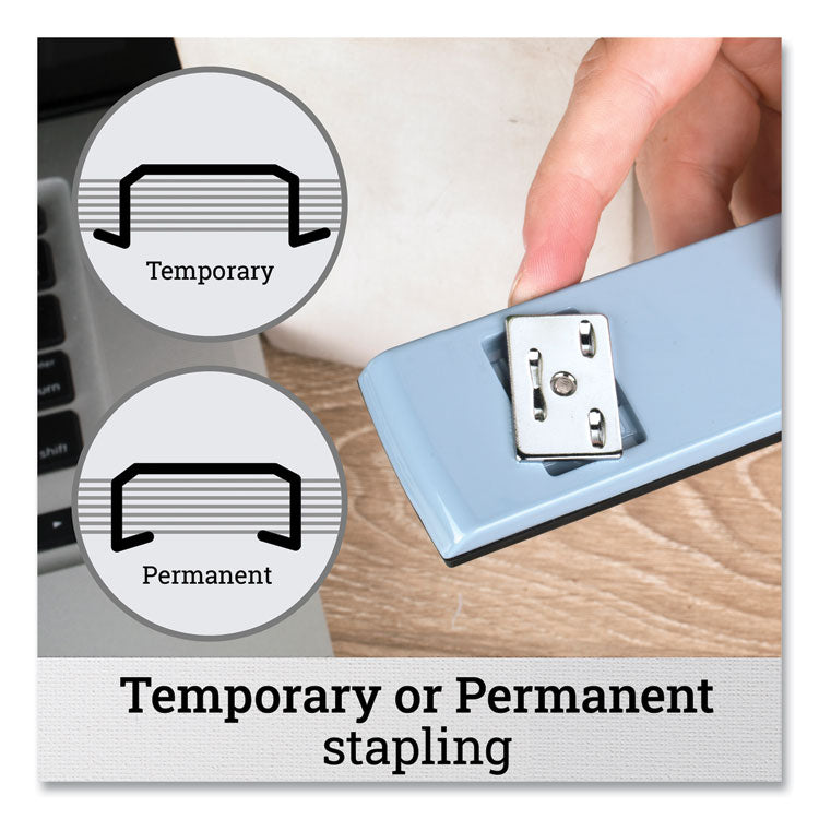 747 Classic Full Strip Stapler, 30-Sheet Capacity, Sky Blue