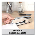 747 Business Full Strip Desk Stapler, 30-Sheet Capacity, Polished Chrome