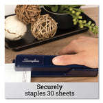 747 Classic Full Strip Stapler, 30-Sheet Capacity, Royal Blue