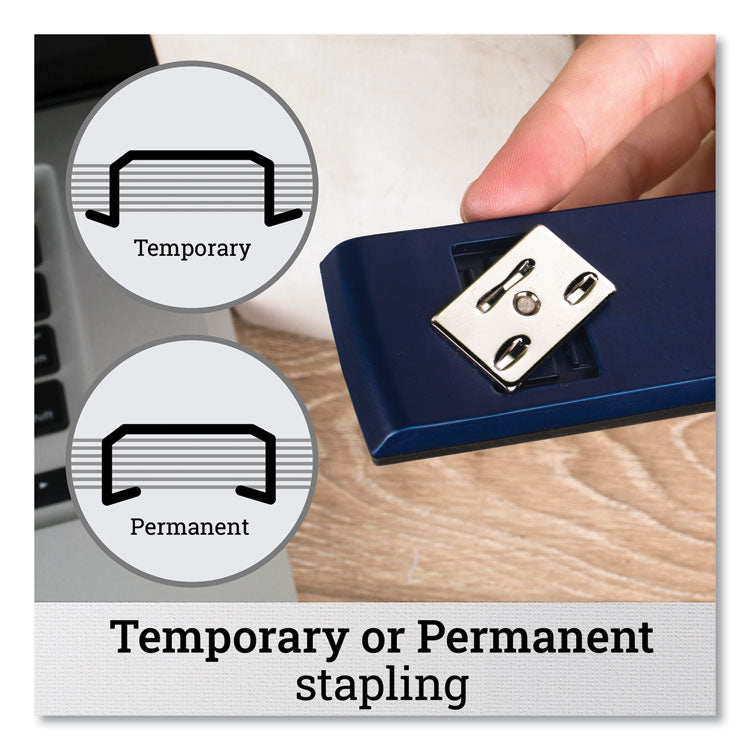 747 Classic Full Strip Stapler, 30-Sheet Capacity, Royal Blue