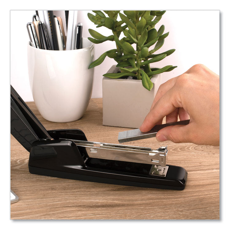 747 Business Full Strip Desk Stapler, 30-Sheet Capacity, Black