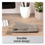 747 Business Full Strip Desk Stapler, 30-Sheet Capacity, Steel Gray