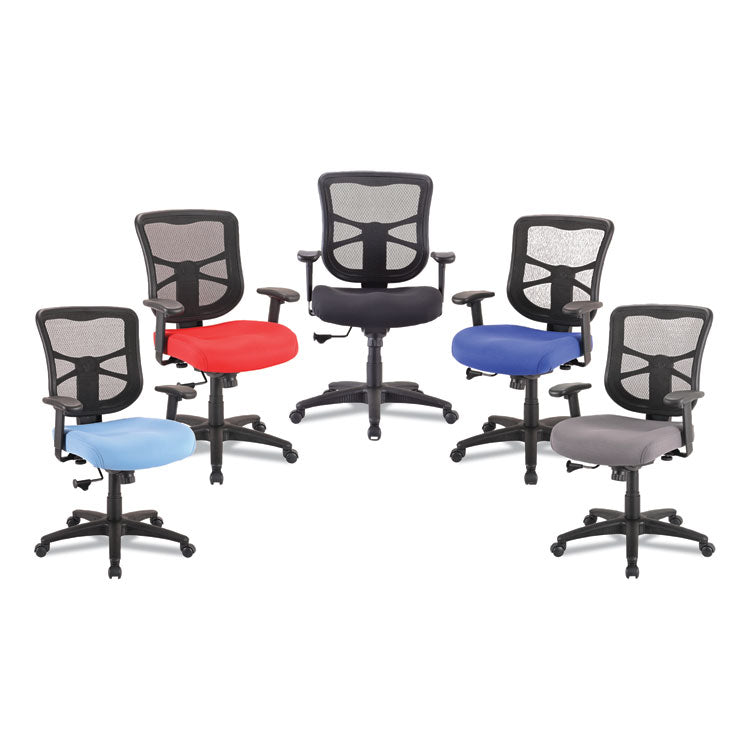 Alera Elusion Series Mesh Mid-Back Swivel/tilt Chair, Supports Up To 275 Lb, 17.9" To 21.8" Seat Height, Black