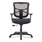 Alera Elusion Series Mesh Mid-Back Swivel/tilt Chair, Supports Up To 275 Lb, 17.9" To 21.8" Seat Height, Black