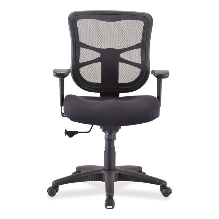 Alera Elusion Series Mesh Mid-Back Swivel/tilt Chair, Supports Up To 275 Lb, 17.9" To 21.8" Seat Height, Black