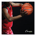 Rubber Sports Ball, Basketball, No. 6 Size, Orange