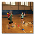 Rhino Skin Dodge Ball Set, 6" Diameter, Assorted Colors, 6/set