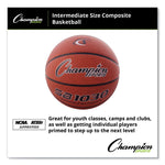 Composite Basketball, Intermediate/Youth Size, Brown