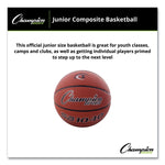 Composite Basketball, Junior Size, Brown