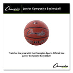 Composite Basketball, Junior Size, Brown