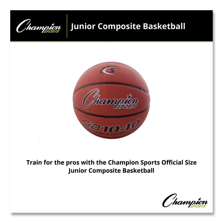 Composite Basketball, Junior Size, Brown