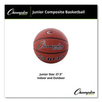 Composite Basketball, Junior Size, Brown