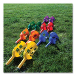 Scoop Ball Set, Plastic, Assorted Colors, 2 Scoops,1 Ball/set, 6/set