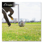 Rubber Sports Ball, Soccer, No. 5 Size, White/Black