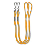 Lanyard, Metal J-Hook Fastener, 20" Long, Assorted Colors, 12/Pack