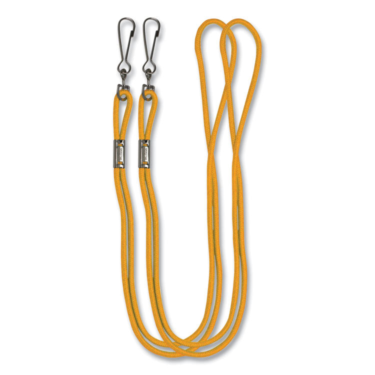 Lanyard, Metal J-Hook Fastener, 20" Long, Assorted Colors, 12/Pack