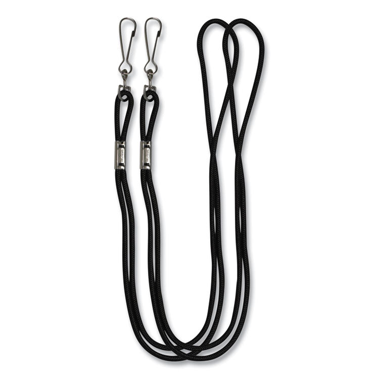 Lanyard, Metal J-Hook Fastener, 20" Long, Assorted Colors, 12/Pack