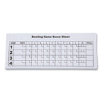 Bowling Set, Plastic/Rubber, White, 10 Bowling Pins, 1 Bowling Ball