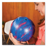 Bowling Set, Plastic/Rubber, White, 10 Bowling Pins, 1 Bowling Ball