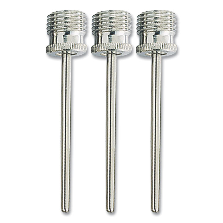Nickel-Plated Inflating Needles For Electric Inflating Pump, 3/pack
