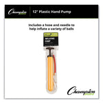 Standard Hand Pump, 12" Long, Yellow/Black