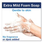 Extra Mild Foam Soap Refill, Unscented, 1 L, 6/Carton