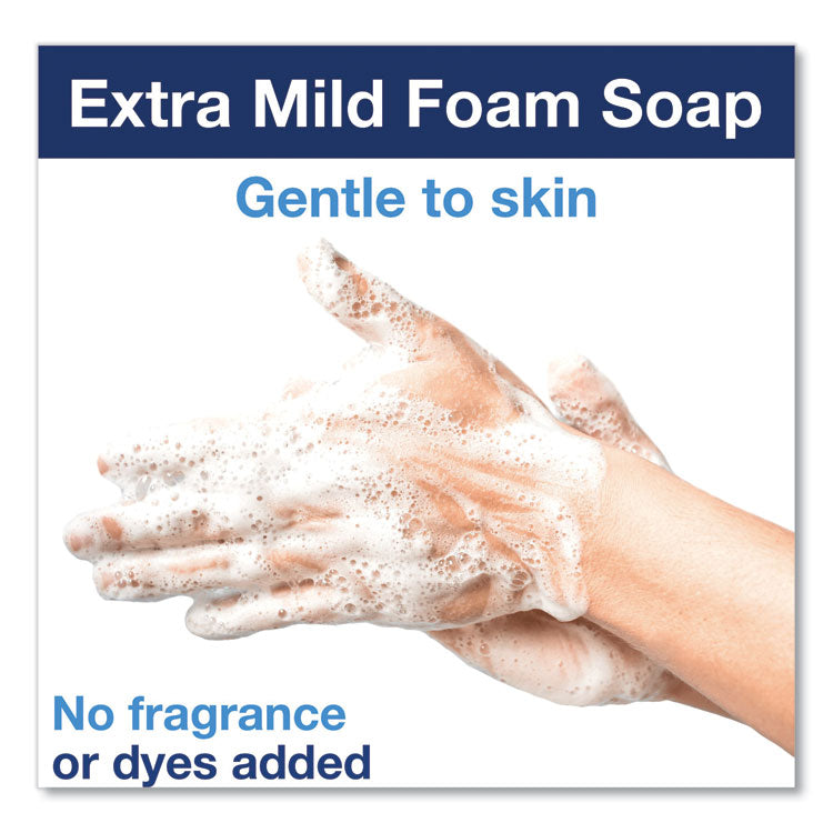 Extra Mild Foam Soap Refill, Unscented, 1 L, 6/Carton