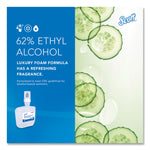 Pro Moisturizing Foam Hand Sanitizer, 1,200 Ml Cassette, Fruity Cucumber Scent, 2/carton