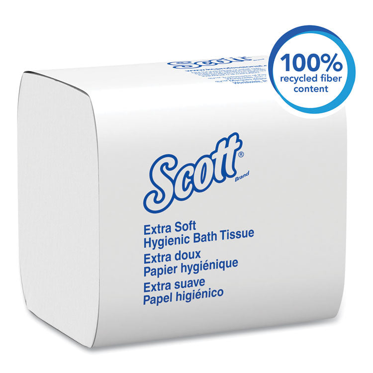 Hygienic Bath Tissue, Septic Safe, 2-Ply, White, 250/Pack, 36 Packs/Carton
