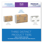 Essential Multi-Fold Towels, Plus Tier, Absorbency Pockets, 1-Ply, 9.2 x 9.4, White, 250/Packs, 16 Packs/Carton