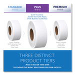 Essential JRT Jumbo Roll Bathroom Tissue, Septic Safe, 2-Ply, White, 3.55" x 1,000 ft, 4 Rolls/Carton