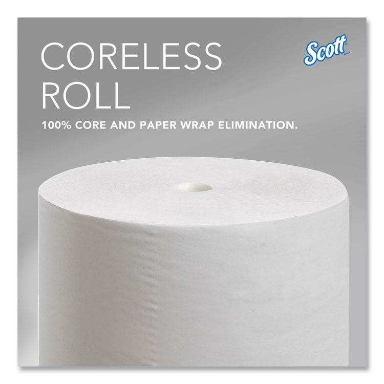 Essential Coreless SRB Bathroom Tissue, Septic Safe, 2-Ply, White, 1,000 Sheets/Roll, 36 Rolls/Carton