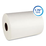 Slimroll Towels, Absorbency Pockets, 8" x 580 ft, White, 6 Rolls/Carton