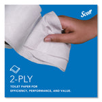Essential 100% Recycled Fiber SRB Bathroom Tissue, Septic Safe, 2-Ply, White, 473 Sheets/Roll, 80 Rolls/Carton