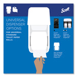 Essential Standard Roll Bathroom Tissue for Business, Septic Safe, Convenience Carton, 2-Ply, White, 550/Roll, 20 Rolls/CT