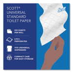 Essential Standard Roll Bathroom Tissue for Business, Septic Safe, Convenience Carton, 2-Ply, White, 550/Roll, 20 Rolls/CT
