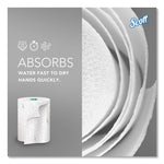 Pro Hard Roll Paper Towels with Elevated Scott Design for Scott Pro Dispenser, Green Core Only, 1-Ply, 1,150 ft, 6 Rolls/CT
