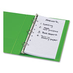 Mini Size Binder Filler Paper, 7-Hole Side Punched, 5.5 x 8.5, College Rule, 100/Pack