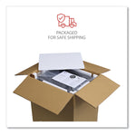 File Pedestal With Full-Length Pull, Left Or Right, 3-Drawers: Box/box/file, Legal/letter, Charcoal, 14.96" X 19.29" X 27.75"