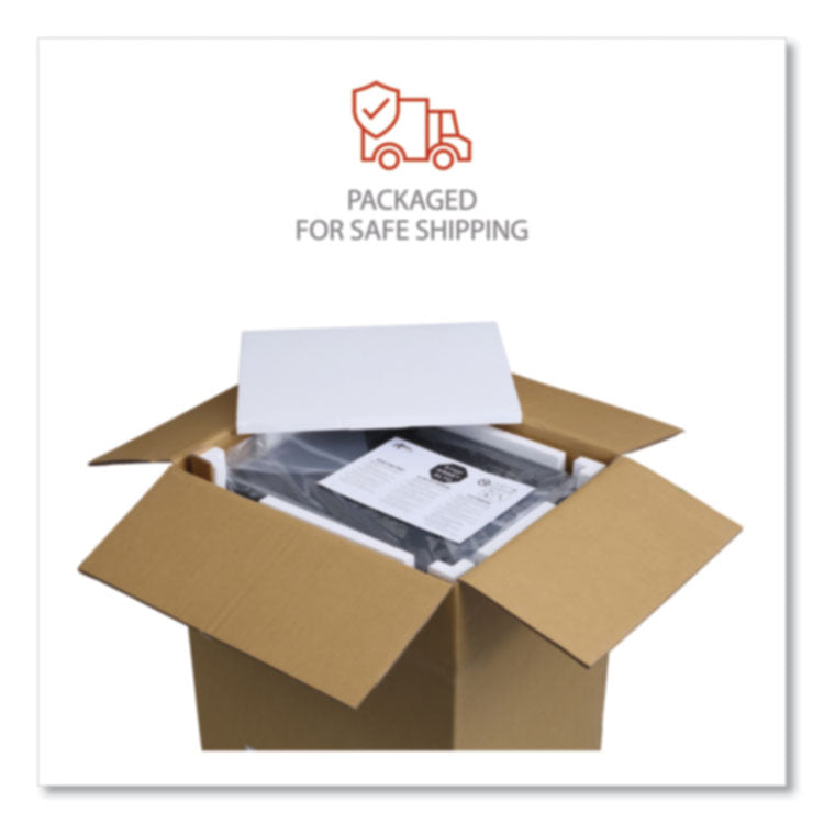 File Pedestal With Full-Length Pull, Left/right, 3-Drawers: Box/box/file, Legal/letter, Light Gray, 14.96" X 19.29" X 27.75"